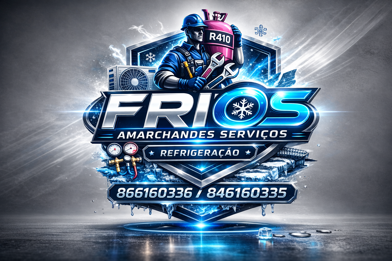 Venda e reparação de ar condicionado